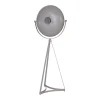 Woood Blown Vloerlamp Metaal Grijs