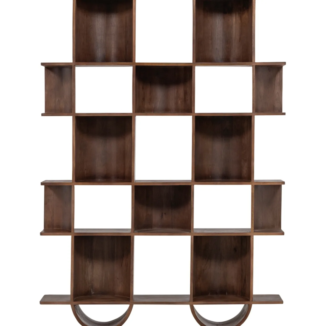 Woood Boekenkast Sinne Hout Walnoot 180x130cm
