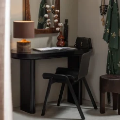 Woood Bureau/Sidetable Mael Fineer Zwart