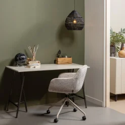 Woood Bureaustoel Morros Taupe