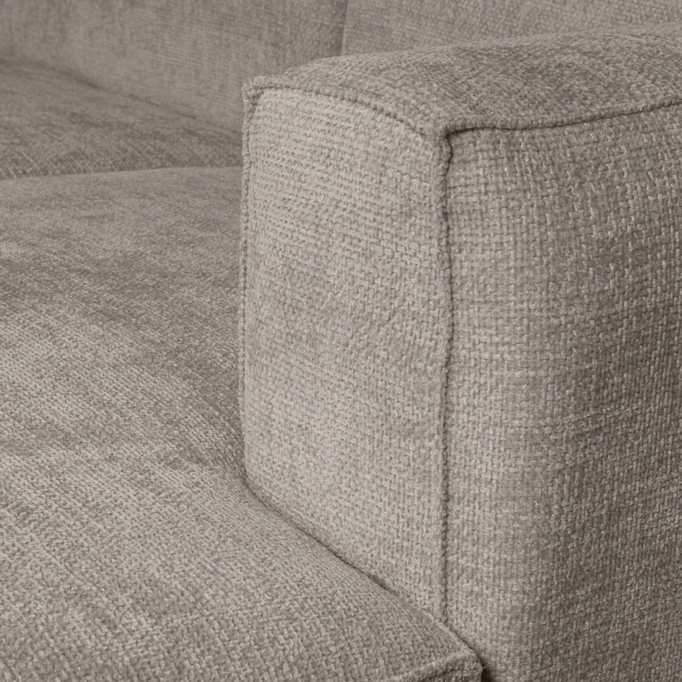 Woood Chaise Longue Bank Bean Rechts Grove Travertin