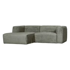 Woood Chaise Longue Bank Bean Links Structure Velvet Waterplant
