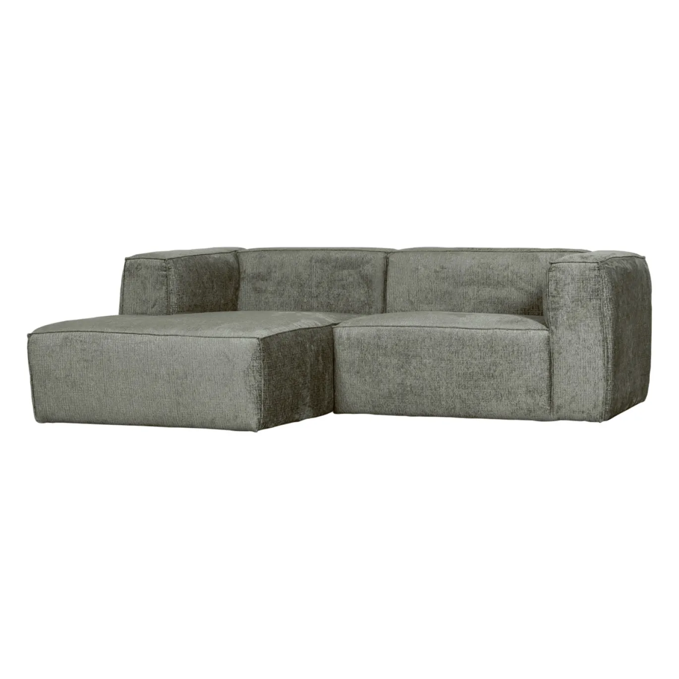 Woood Chaise Longue Bank Bean Links Structure Velvet Waterplant
