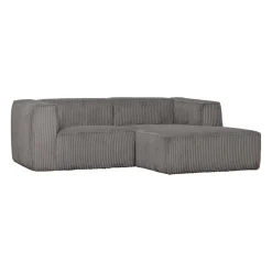 Woood Chaise Longue Bank Bean Rechts Ribstof Terrazzo