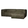 Woood Chaise Longue Bank Bean Rechts Ecoleer Army