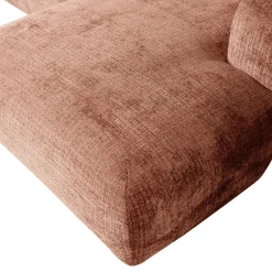 Woood Chaise Longue Bank Cloud Rechts Chenille Terra