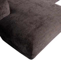 Woood Chaise Longue Bank Cloud Links Chenille Warmbruin