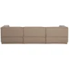 Woood Chaise Longue Bank Manu Links Teddy Taupe