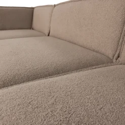Woood Chaise Longue Bank Manu Links Teddy Taupe