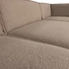 Woood Chaise Longue Bank Manu Rechts Teddy Taupe