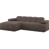 Woood Chaise Longue Bank Mojo Links Wollig Bruin