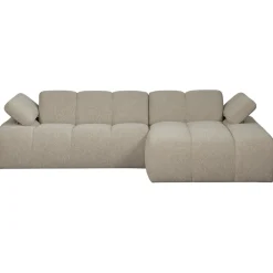 Woood Chaise Longue Bank Mojo Rechts Bouclé Beige
