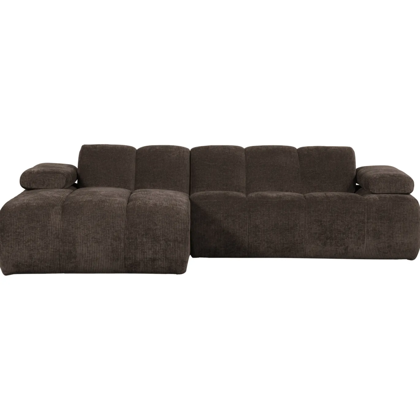 Woood Chaise Longue Bank Mojo Links Ribstof Bruin