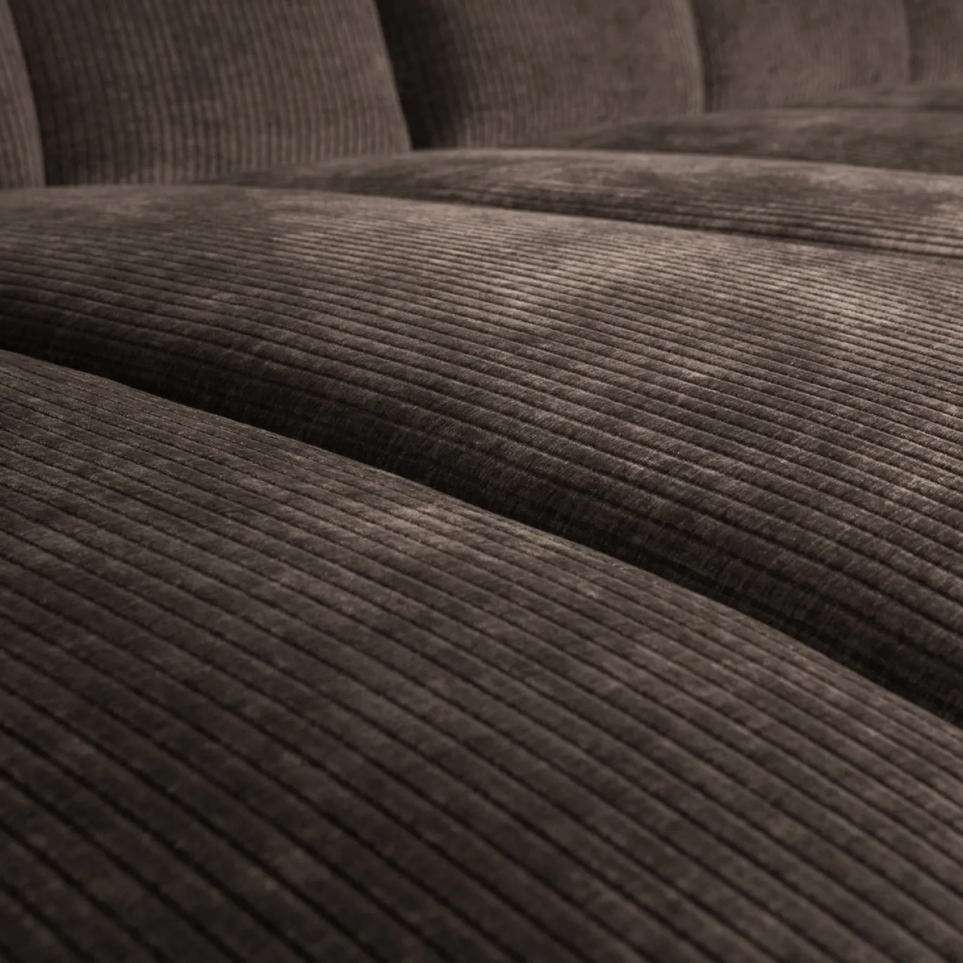 Woood Chaise Longue Bank Mojo Links Ribstof Bruin