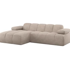 Woood Chaise Longue Bank Mojo Links Wollig Donkerzand