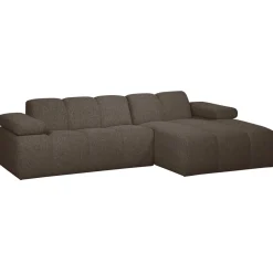 Woood Chaise Longue Bank Mojo Rechts Bouclé Bruin