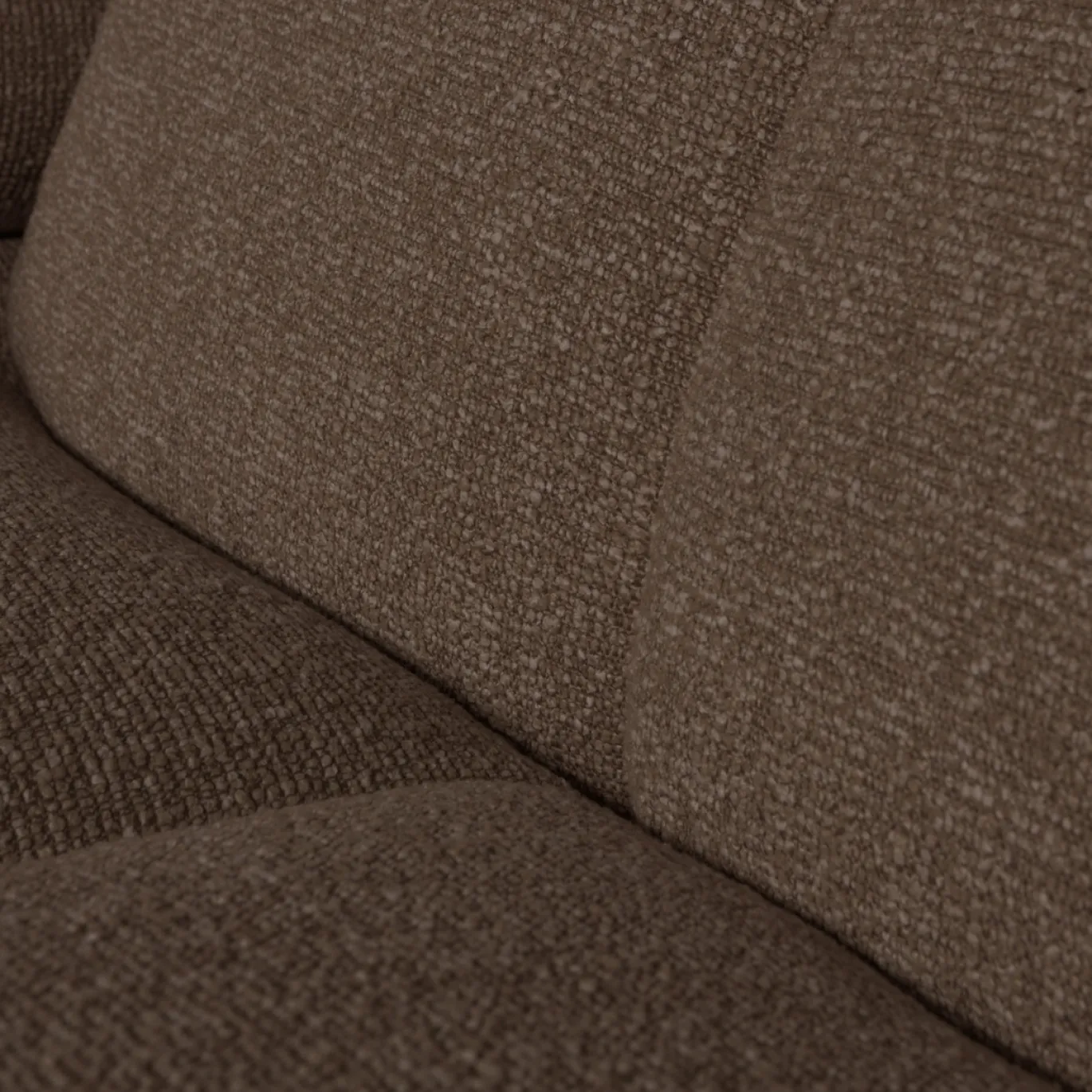 Woood Chaise Longue Bank Mojo Rechts Bouclé Bruin