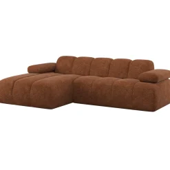 Woood Chaise Longue Bank Mojo Links Wollig Roestbruin
