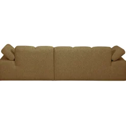 Woood Chaise Longue Bank Mojo Rechts Bouclé Geel/Bruin