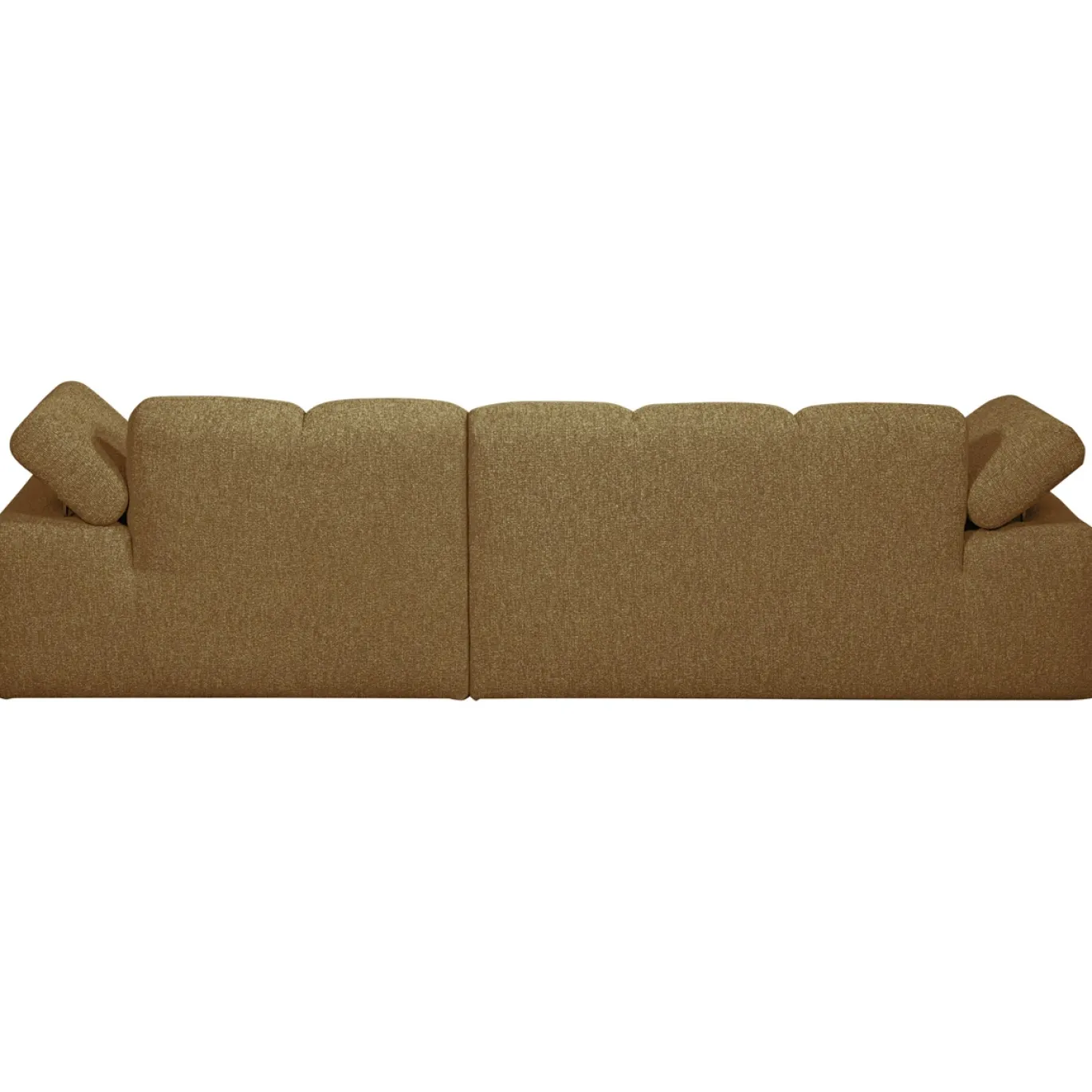 Woood Chaise Longue Bank Mojo Rechts Bouclé Geel/Bruin