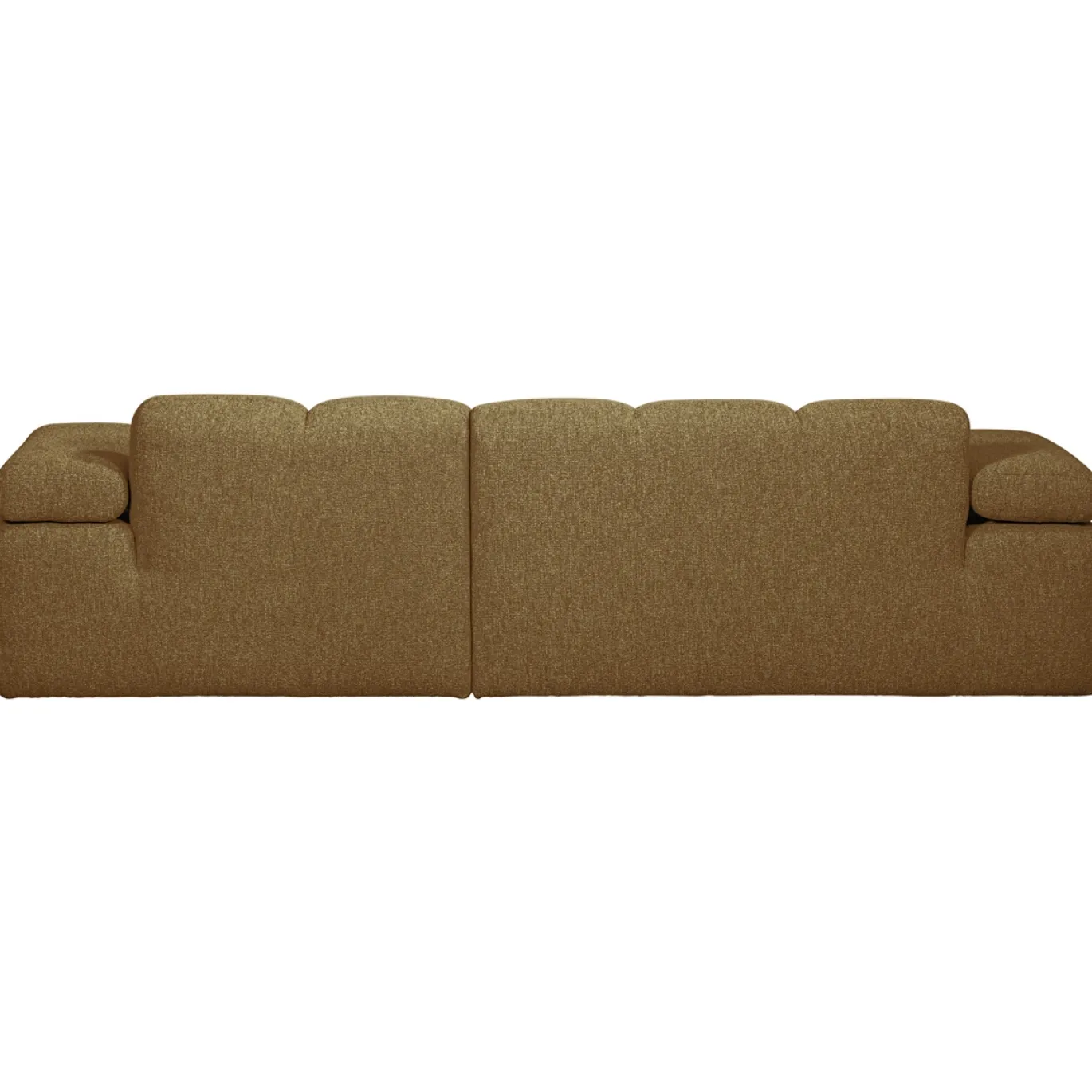 Woood Chaise Longue Bank Mojo Rechts Bouclé Geel/Bruin