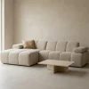 Woood Chaise Longue Bank Mojo Links Bouclé Beige