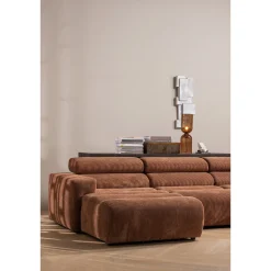 Woood Chaise Longue Bank Novi Links Ribstof Terra