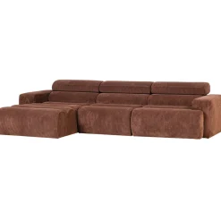 Woood Chaise Longue Bank Novi Links Ribstof Terra