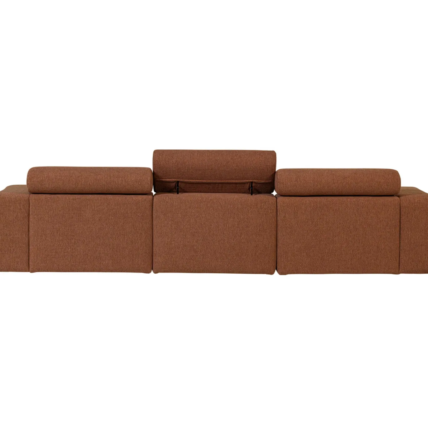 Woood Chaise Longue Bank Novi Rechts Bouclé Terra