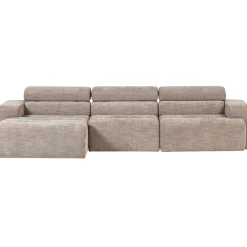 Woood Chaise Longue Bank Novi Links Naturel Melange