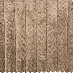 Woood Chaise Longue Bank Novi Links Ribstof Taupe