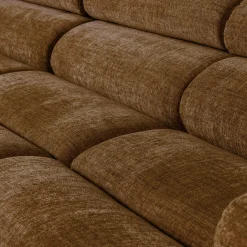 Woood Chaise Longue Bank Novi Links Karamelbruin Melange