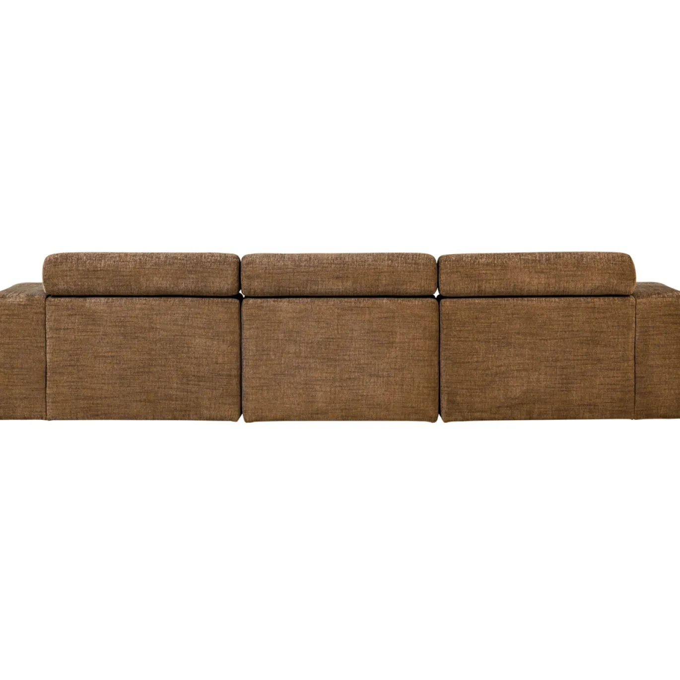 Woood Chaise Longue Bank Novi Links Karamelbruin Melange