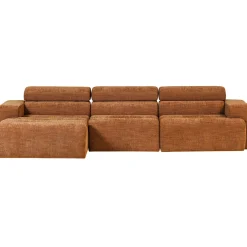 Woood Chaise Longue Bank Novi Links Oranje Melange