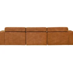 Woood Chaise Longue Bank Novi Links Oranje Melange