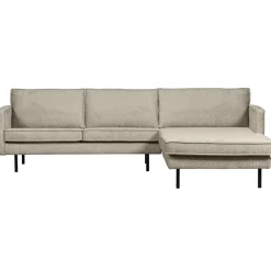 Woood Chaise Longue Bank Rodeo Rechts Velvet Greige