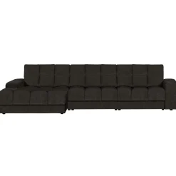 Woood Chaise Longue Bank Second Date Links Vintage Antraciet