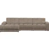 Woood Chaise Longue Bank Second Date Links Ribstof Mud