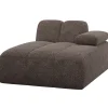 Woood Chaise Longue Mojo Element Rechts Wollig Bruin