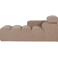 Woood Chaise Longue Novi Element Arm Links Bouclé Taupe