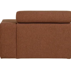 Woood Chaise Longue Novi Element Arm Rechts Bouclé Terra