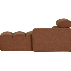 Woood Chaise Longue Novi Element Arm Rechts Bouclé Terra