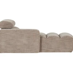 Woood Chaise Longue Novi Element Arm Links Naturel Melange