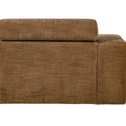 Woood Chaise Longue Novi Element Arm Links Karamelbruin Melange