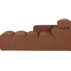 Woood Chaise Longue Novi Element Arm Links Bouclé Terra