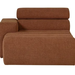 Woood Chaise Longue Novi Element Arm Links Bouclé Terra