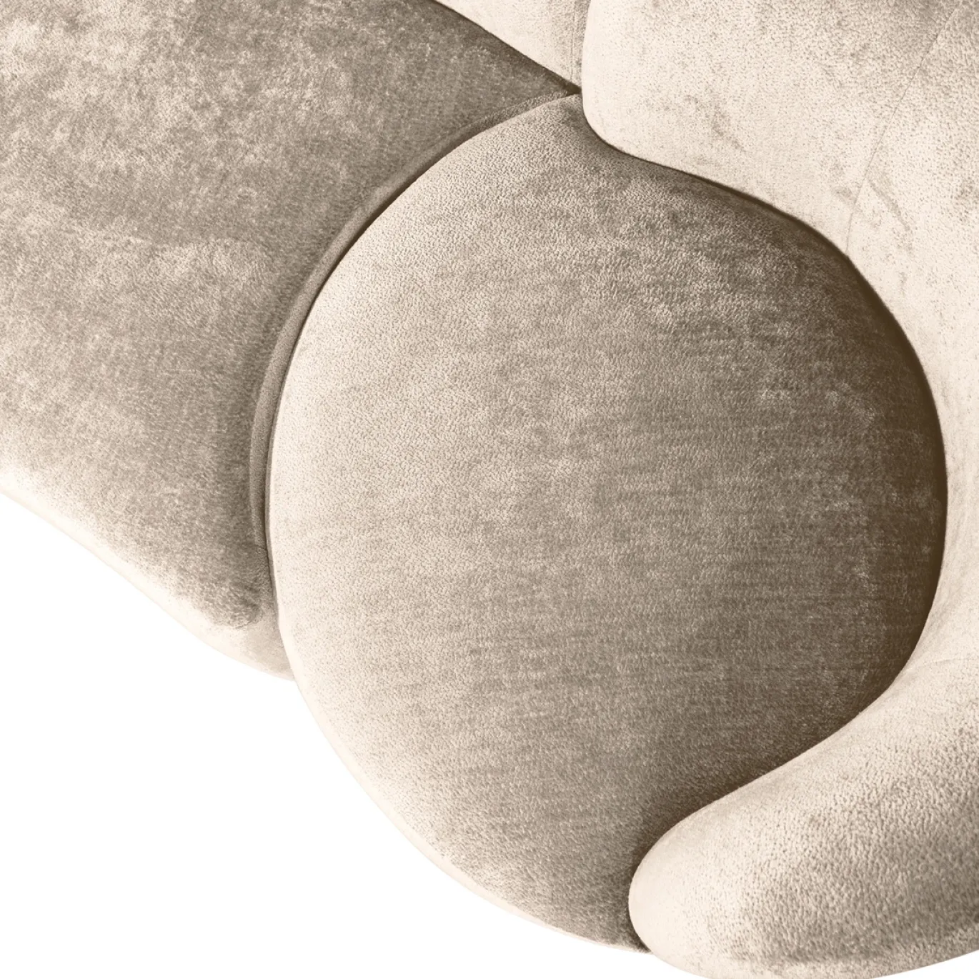 Woood Combi-popular: Bank + Fauteuil + Poef Naturel