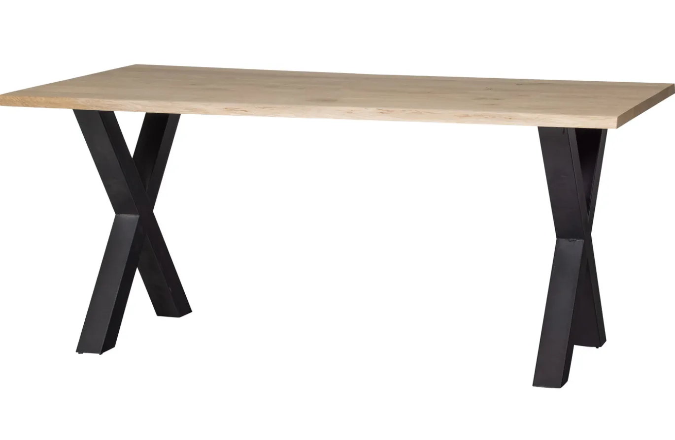 Woood Combi-tablo: Boomstam Eiken 180x90cm & Alkmaar Poot