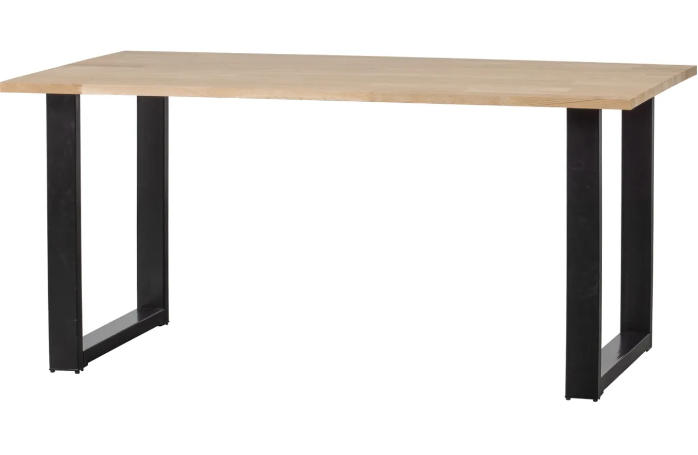 Woood Combi-tablo: Eiken 160x90cm & U-poot