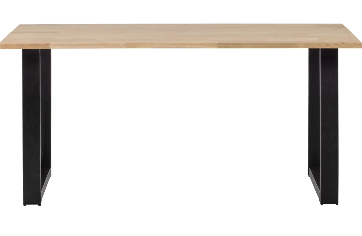Woood Combi-tablo: Eiken 160x90cm & U-poot